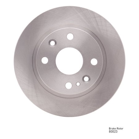 DYNAMIC FRICTION CO Brake Rotor, Rear 600-80023